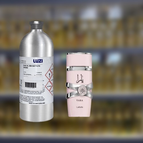 عطر اسانس یاراصورتی 10 میل lattafa yara pink